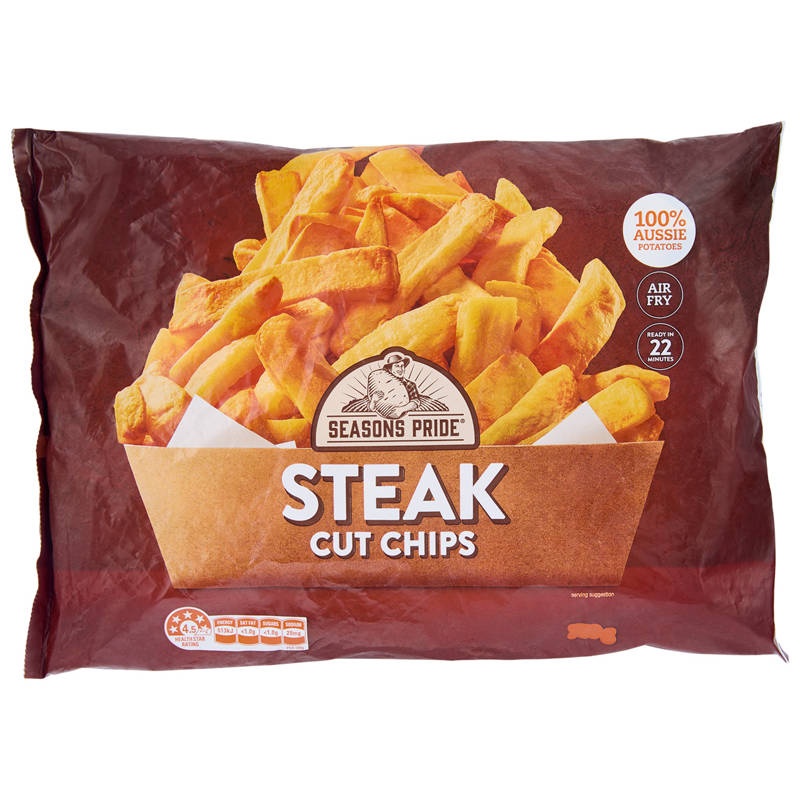 SEASONS PRIDE Steak Cut Chips 750g