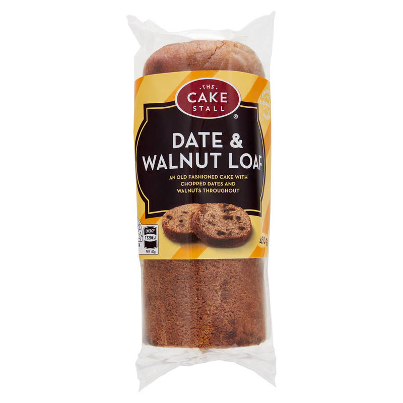 THE CAKE STALL Date & Walnut Loaf 450g