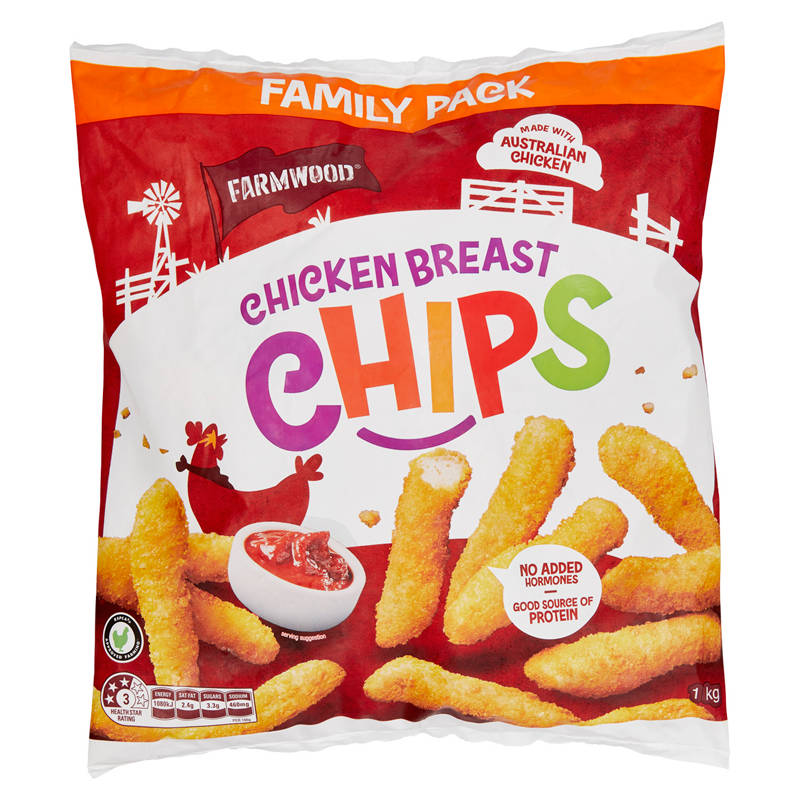 Chicken Breast Chips 1kg