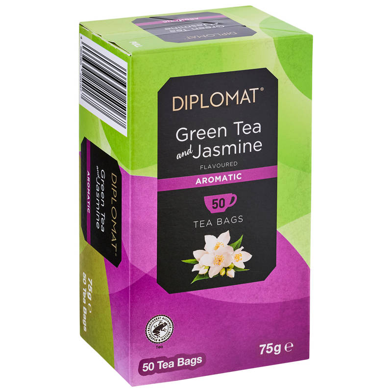 Green Tea Jasmine 50 Tea Bags 75g