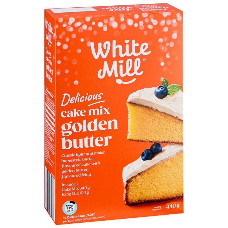 Golden Butter Traditional Cake Mix with Icing 440g