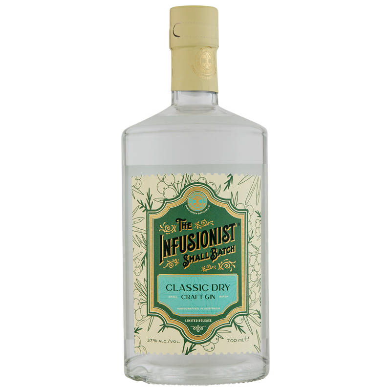 INFUSIONIST Classic Dry Craft Gin 750ml