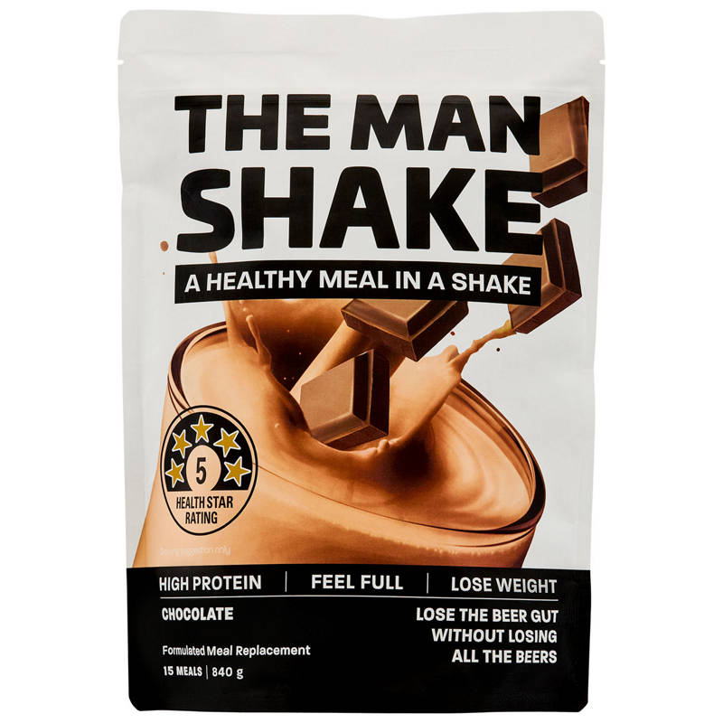 THE MAN SHAKE Meal Replacement Chocolate 840g
