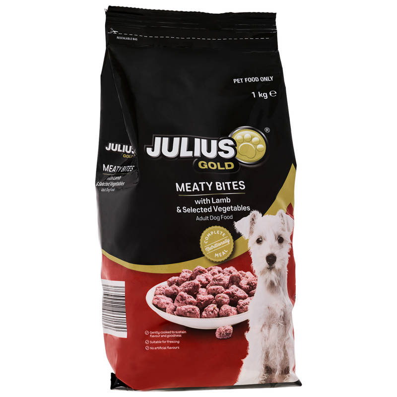 JULIUS GOLD Dog Meaty Bites Lamb 1kg