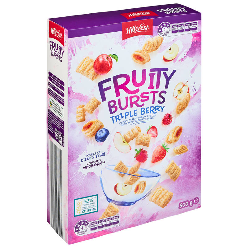 HILLCREST Fruity Bursts 500g
