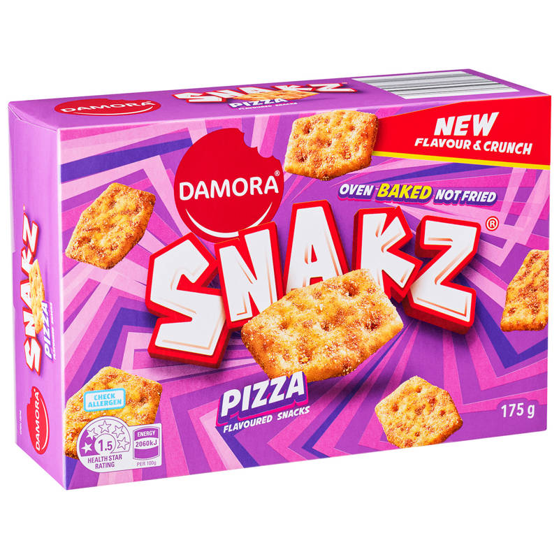 DAMORA SNAKZ Snakz Pizza 175g