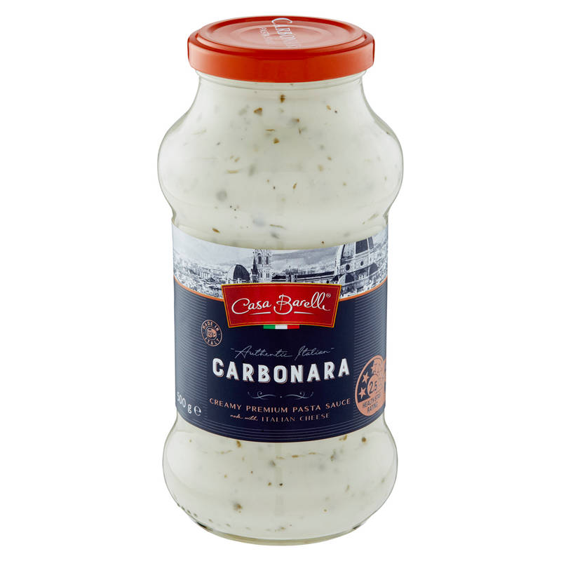 CASA BARELLI Premium Carbonara Pasta Sauce 500g