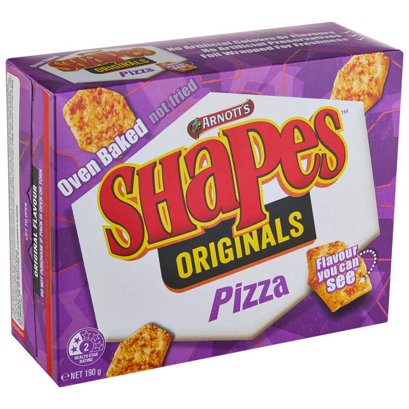 ARNOTT'S Shapes Pizza 190g