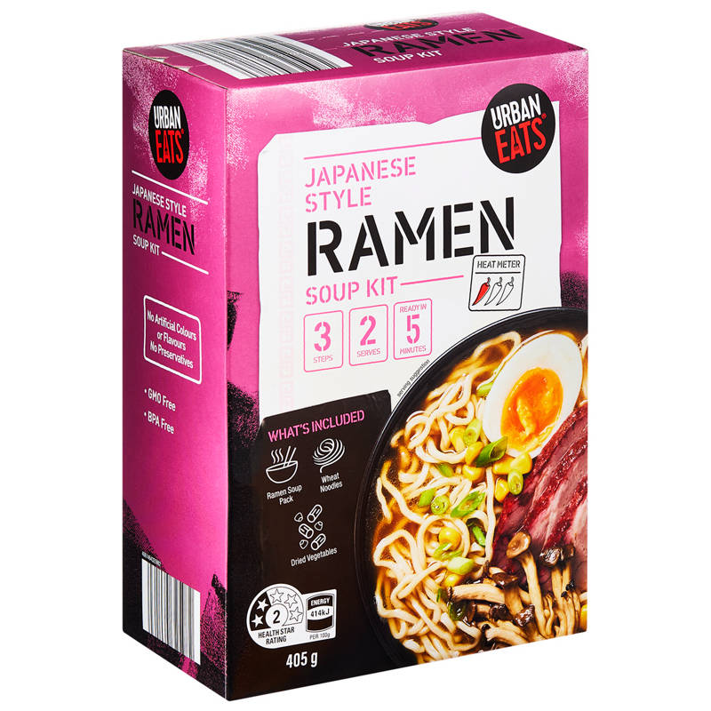 URBAN EATS Soup Noodle Kit Ramen 405g