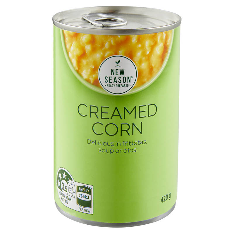 NEW SEASON Creamed Corn 420g