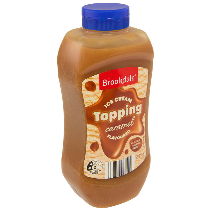 Caramel Ice Cream Topping 625g