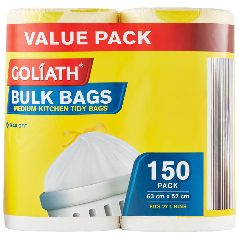 POWER FORCE Kitchen Tidy Bags or Garbage Bags Bulk Pack