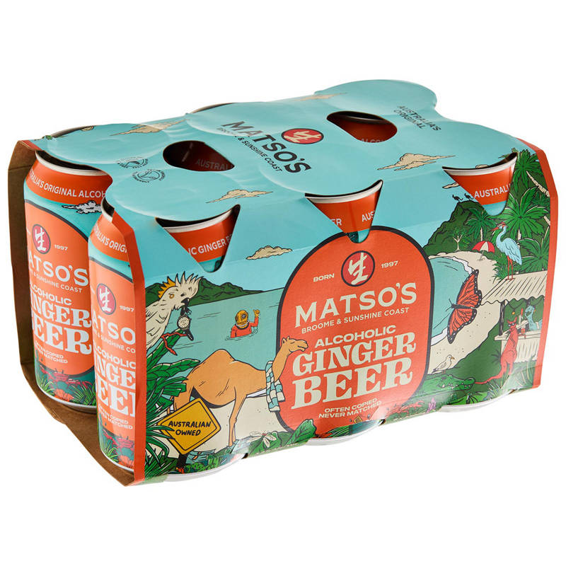 Ginger Beer 300ml 6 Pack