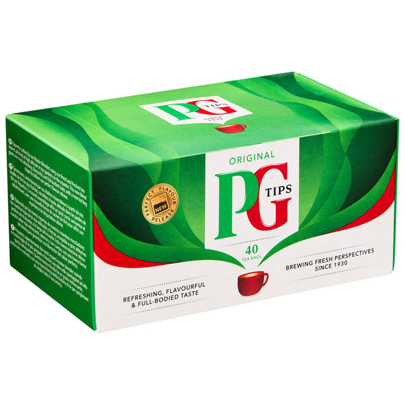 PG TIPS Black Tea Bags 40 Pack