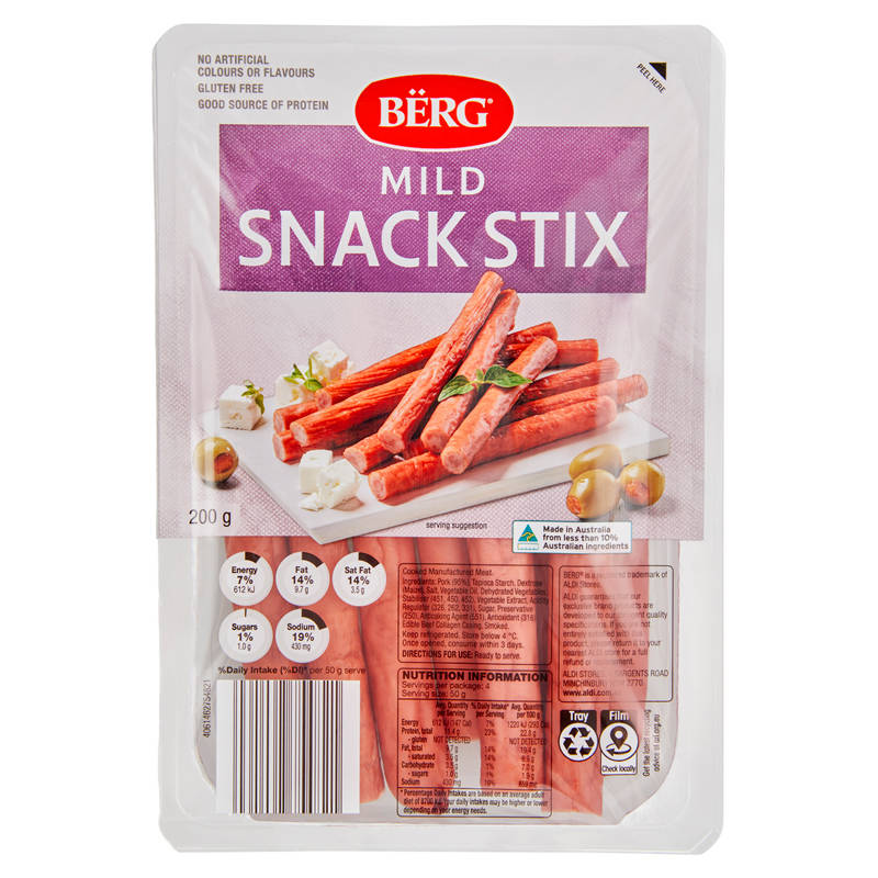 Snack Stix Mild 200g