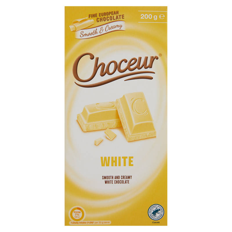 CHOCEUR White Chocolate 200 g