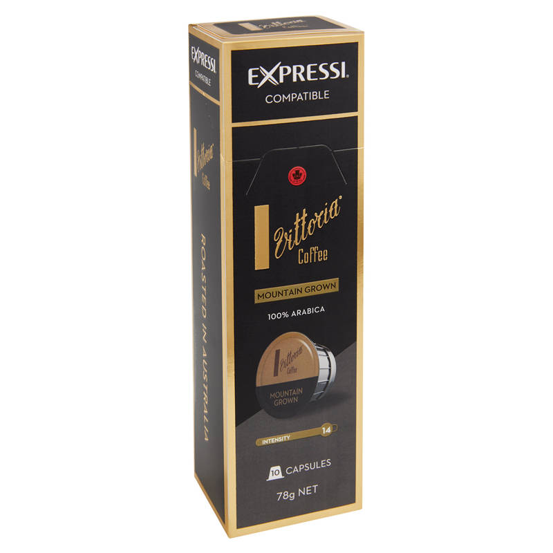 Mountain Grown Coffee Capsules 10 Pack