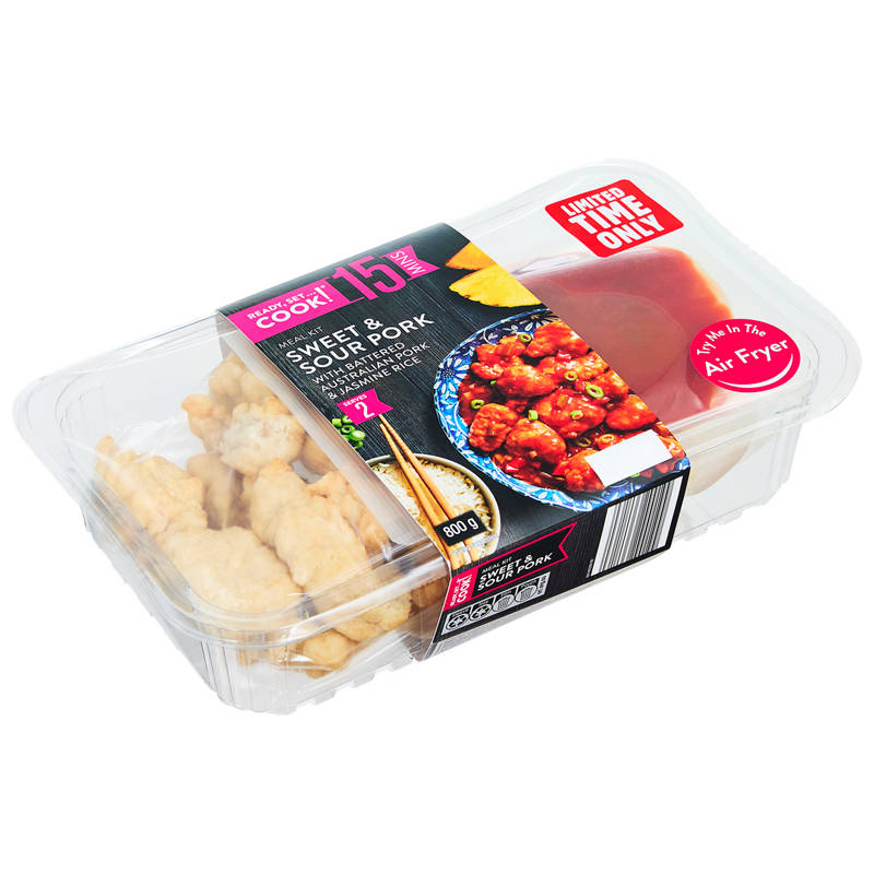 READY, SET…COOK! Sweet & Sour Pork Meal Kit 800g