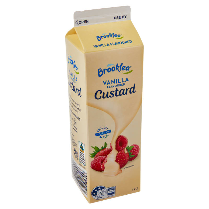 BROOKLEA Vanilla Custard 1kg