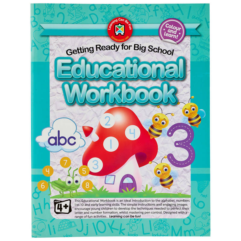 LEARNING CAN BE FUN Educational Workbooks or Flash Cards