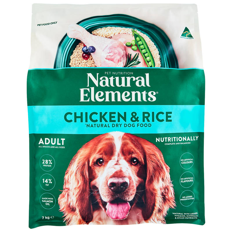NATURAL ELEMENTS PET NUTRITION Natural Dry Dog Food 7kg