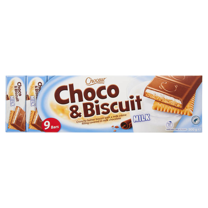 CHOCEUR Choco & Biscuit Milk 300g