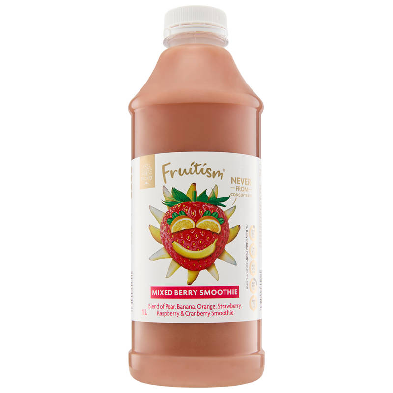 Fruitism Mixed Berry Smoothie 1L