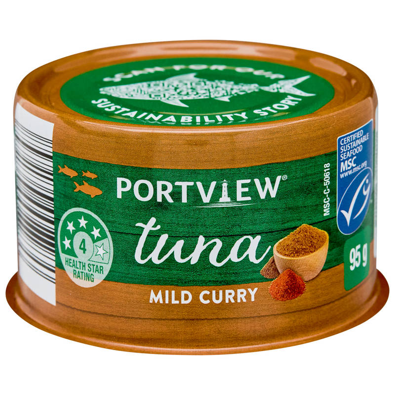 PORTVIEW Mild Curry Tuna 95g