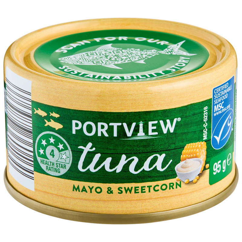 PORTVIEW Mayo & Sweetcorn Tuna 95g