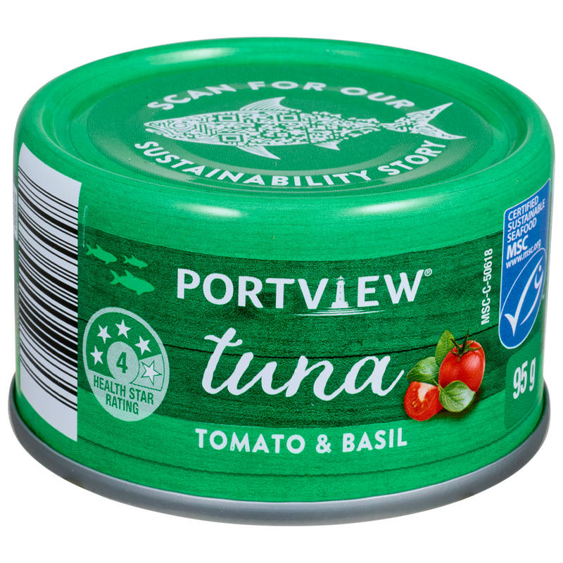 Tomato & Basil Tuna 95g