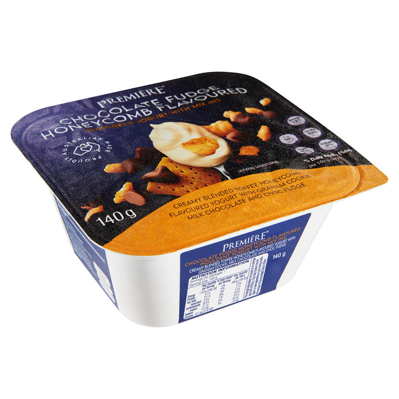 Chocolate Fudge Honeycomb Flavoured Yogurt Mix Ins 140g