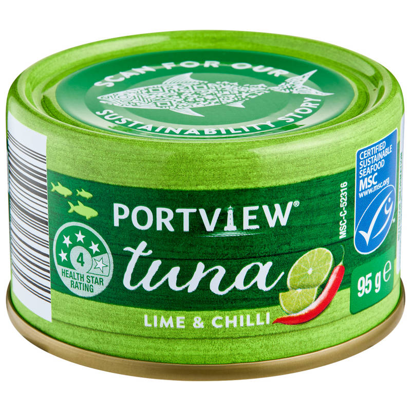 PORTVIEW Lime & Chilli Tuna 95g