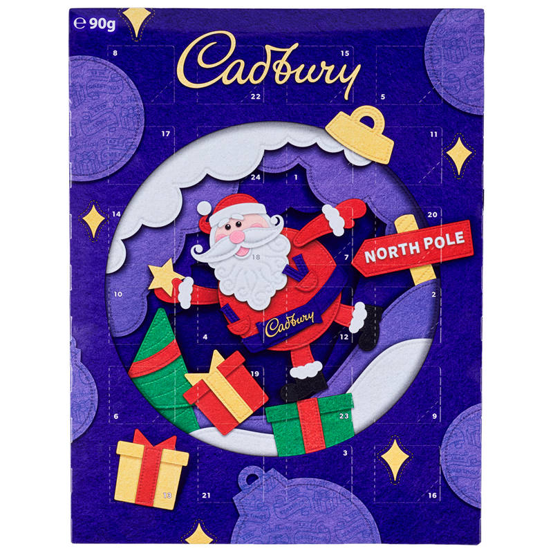 Dairy Milk Advent Calendar 90g