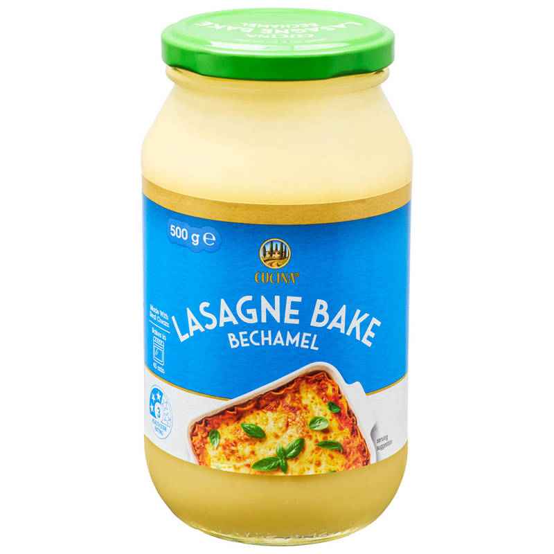 Pasta Bake Lasagne Bechamel Sauce 500g