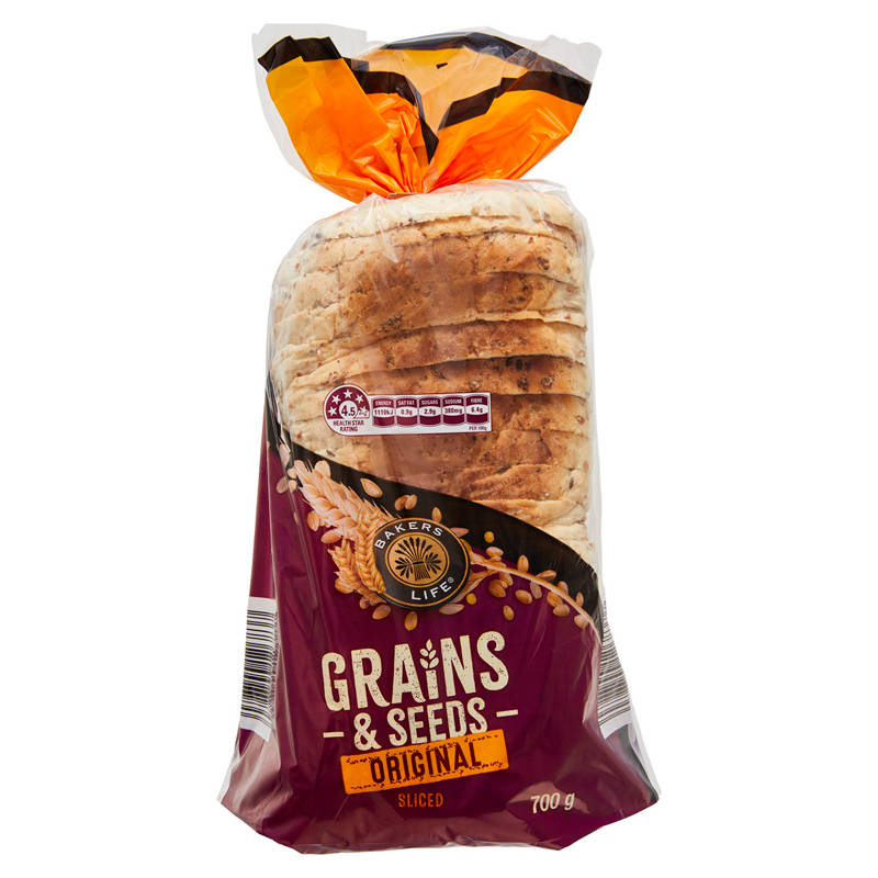 BAKERS LIFE Grains & Seeds Bread Original 700g