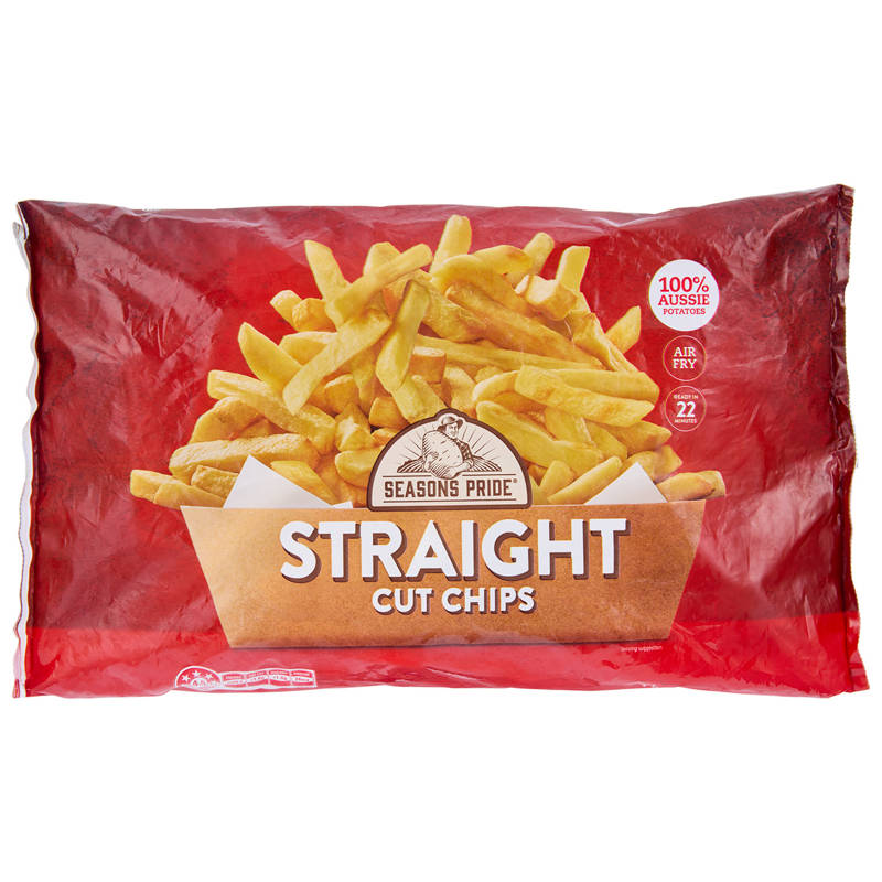 Frozen Straight Cut Chips 1kg