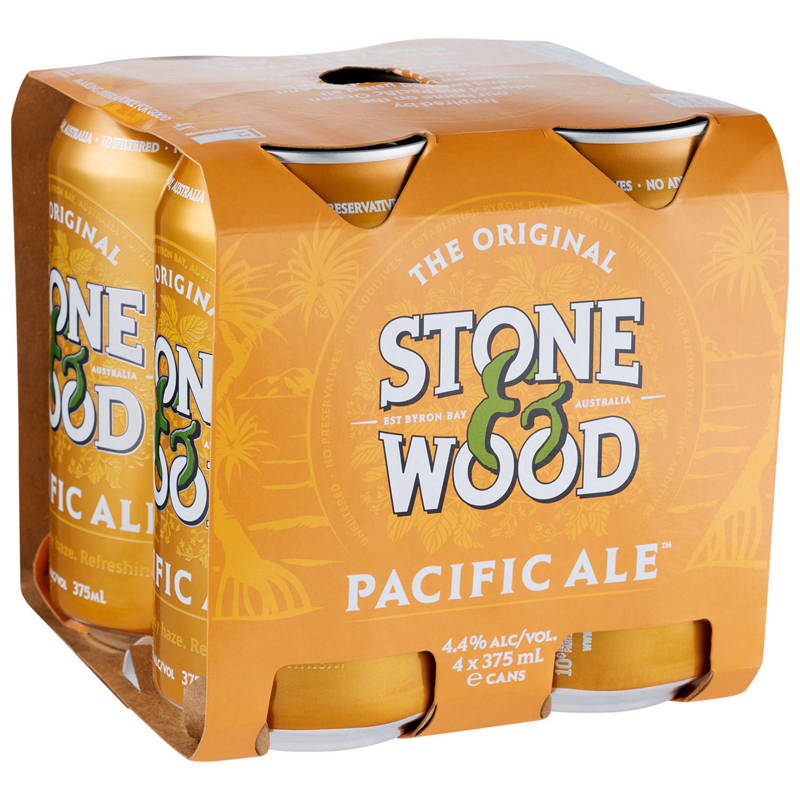 STONE & WOOD Pacific Ale 4 Pack 375ml