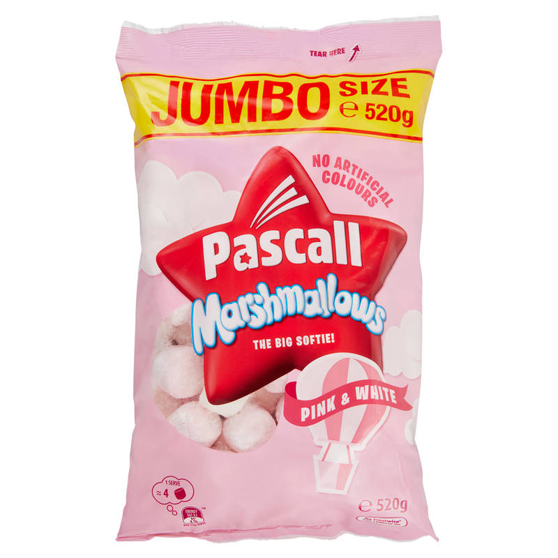 Marshmallows Pink & White 520g