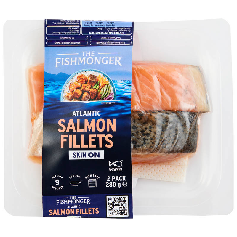 Atlantic Salmon Fillets 280g