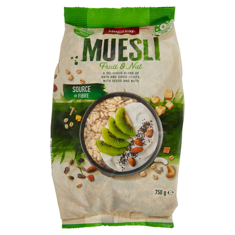 HILLCREST Fruit & Nut Muesli 750g