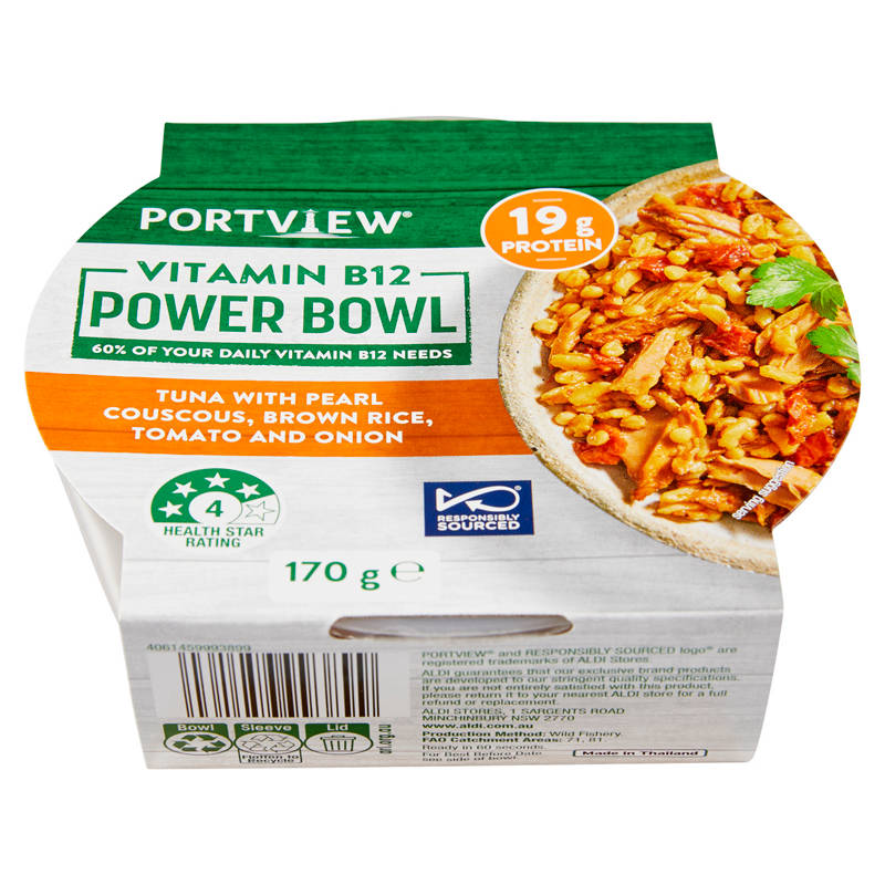 PORTVIEW Tuna Power Bowl Vitamin B12 170g