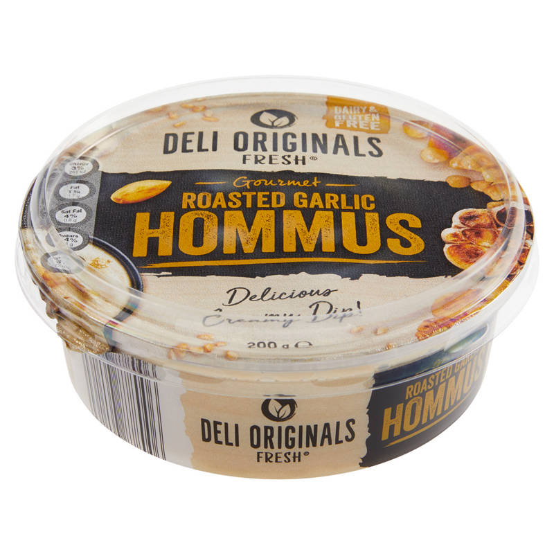 Roasted Garlic Gourmet Hommus 200g