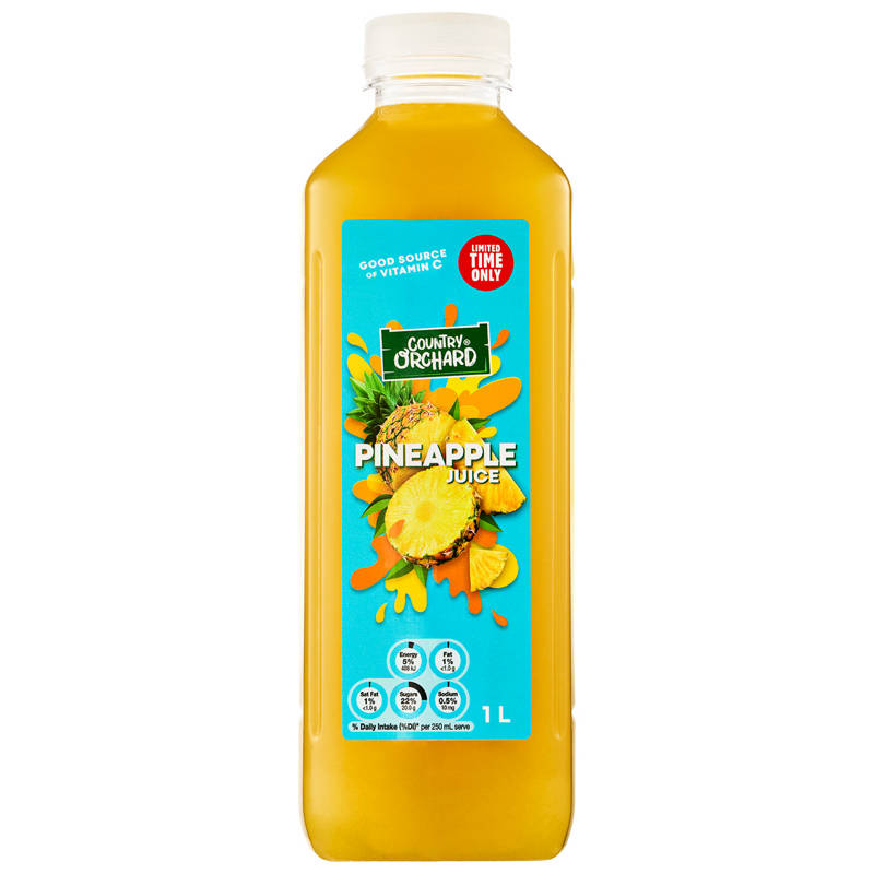 COUNTRY ORCHARD Pineapple Juice 1L