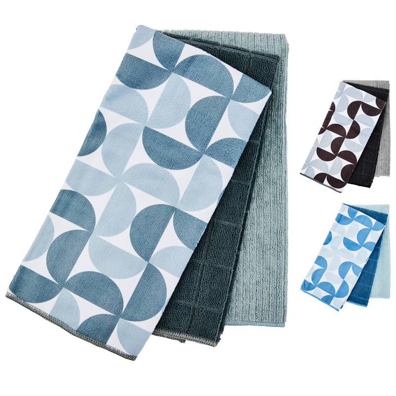 PEPPERTREE Microfibre Tea Towel 3 Pack