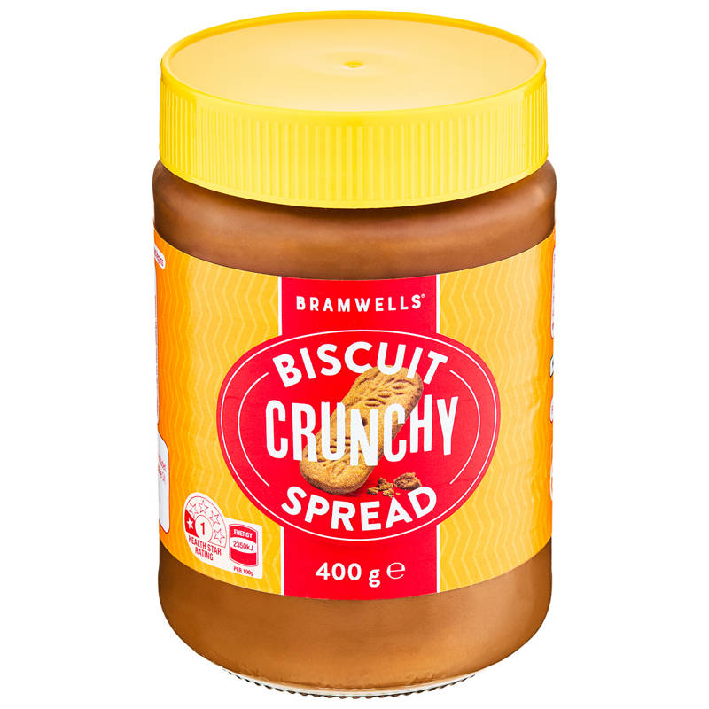 BRAMWELLS Biscuit Spread Crunchy 400g
