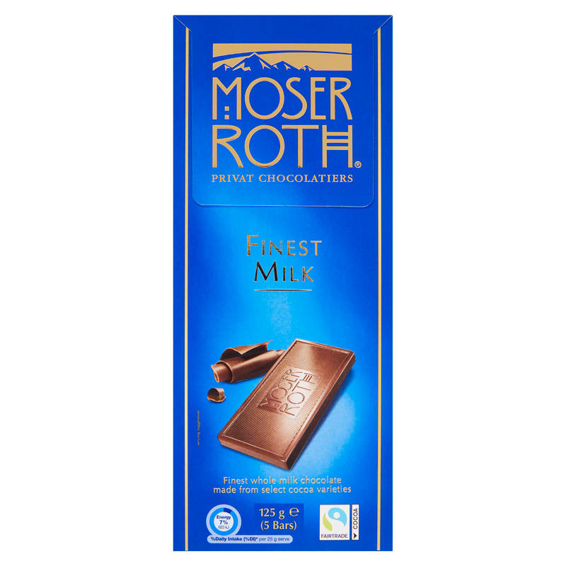 Finest Milk Chocolate 5 Pack 125g