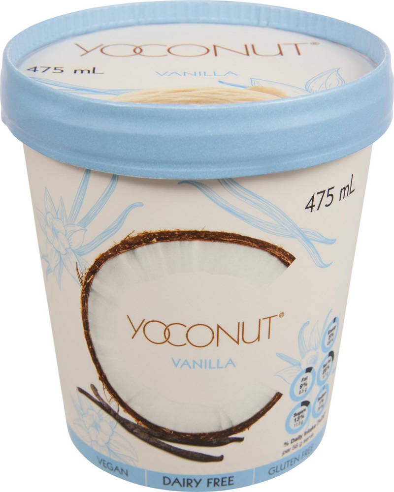 YOCONUT Dairy Free Frozen Dessert Vanilla 475ml