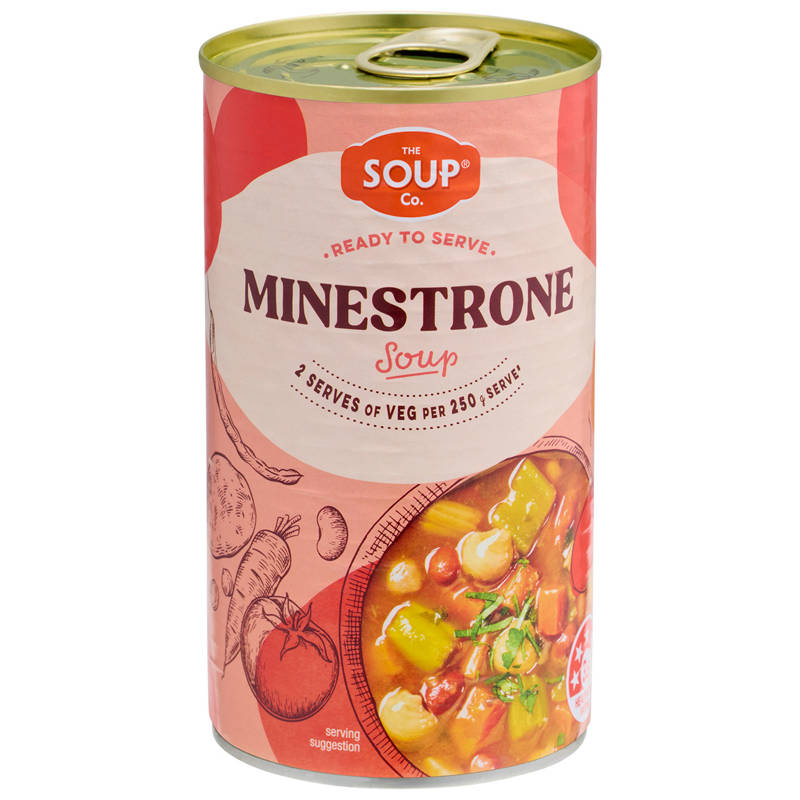 THE SOUP CO. Minestrone Soup 495g