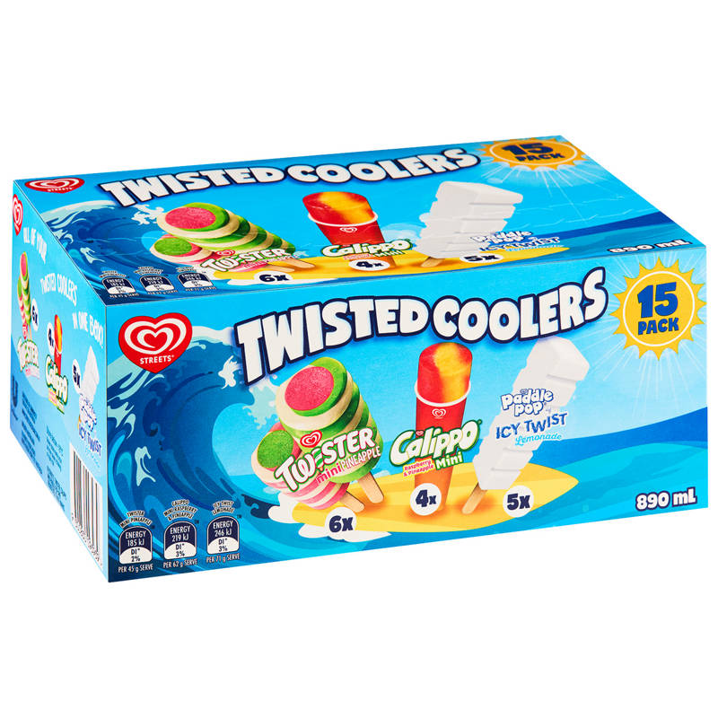 Twisted Coolers 15 Pack 890ml