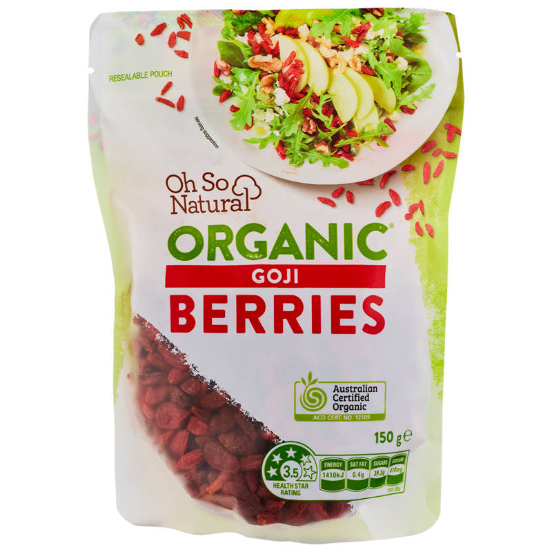 Organic Goji Berries 150g